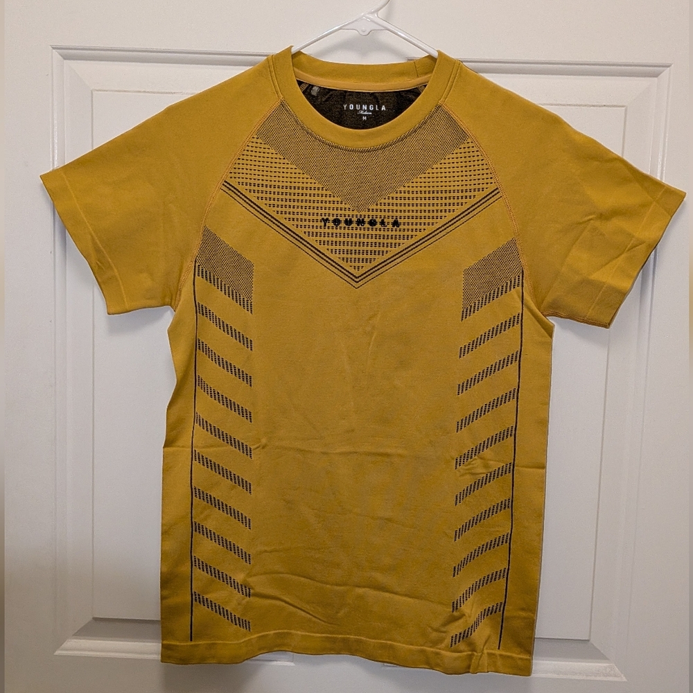 YoungLA Mustard Yellow Short Sleeve Tee